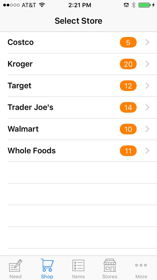 #3. Store Shopper - Shopping List (iOS) 由: Kinematic Systems
