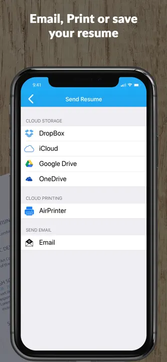 Resume Maker Professional: Screenshot 5 von 5