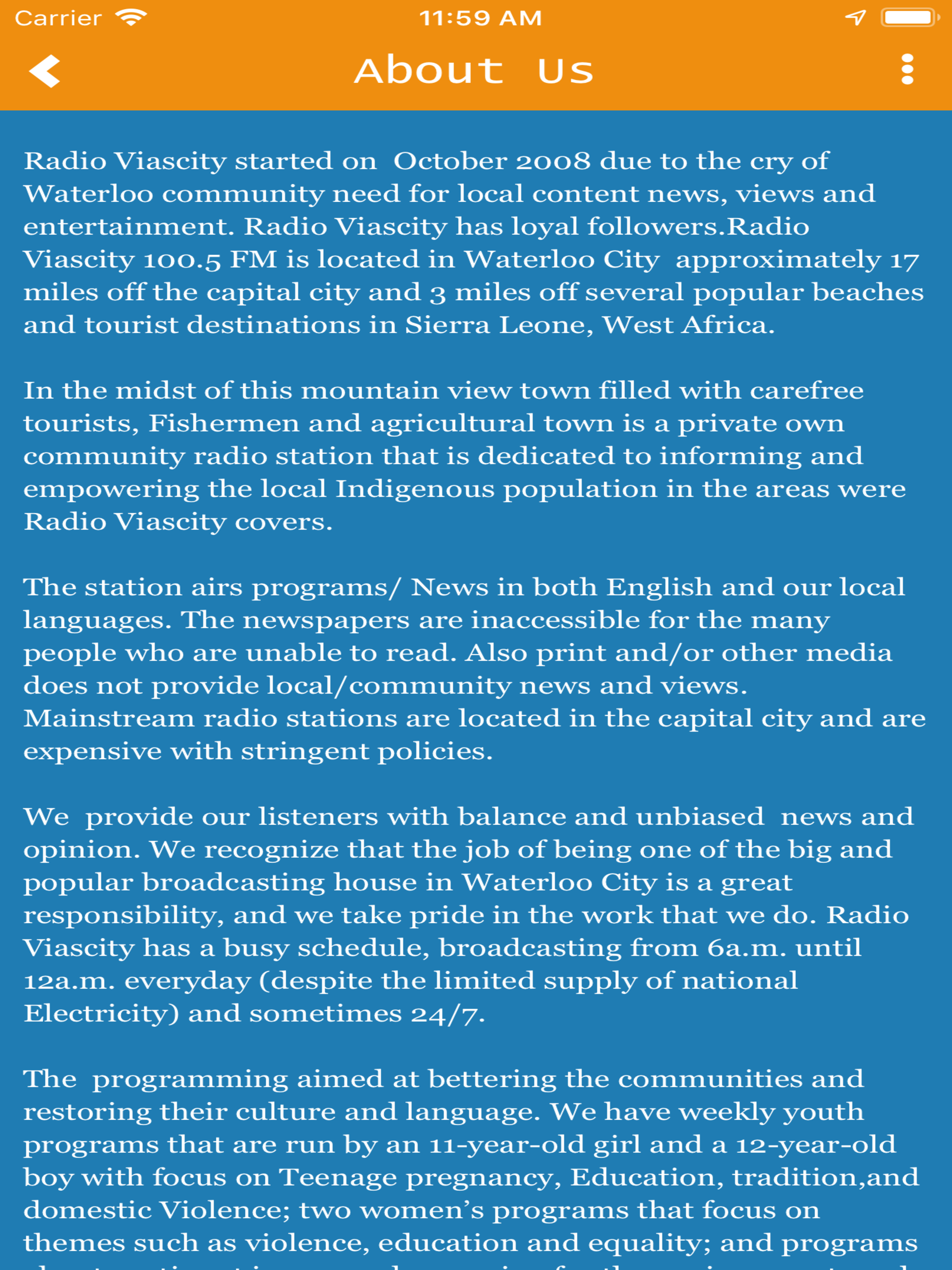 Radio Viascity 100.5 FM - sl