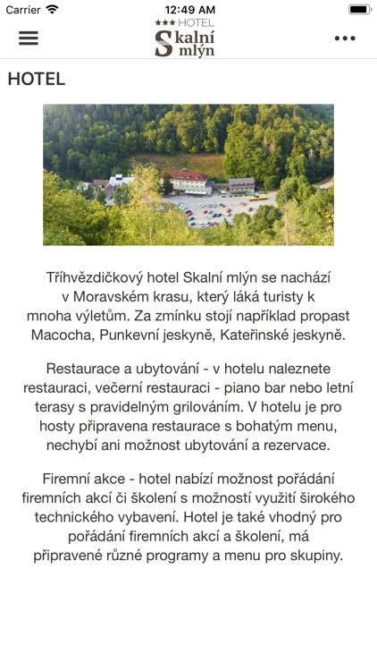 Hotel Skalní mlýn