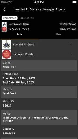 Game screenshot CricHub - Live Cricket mod apk