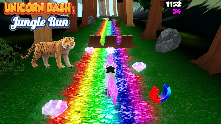 Unicorn Dash Jungle Run