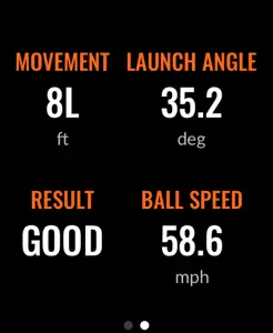 TrackMan Football Metrics screenshot #4 for Apple Watch