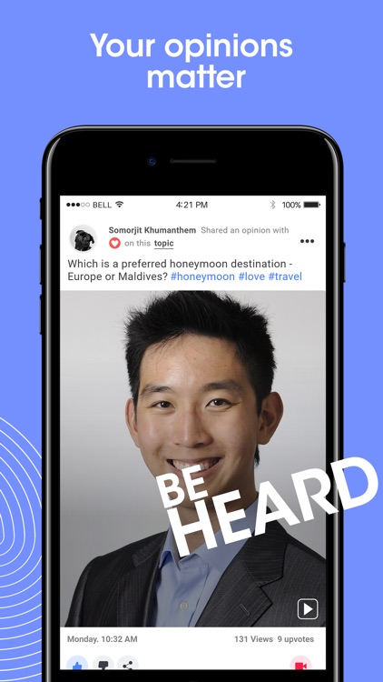 Yoop - Opinion Sharing App