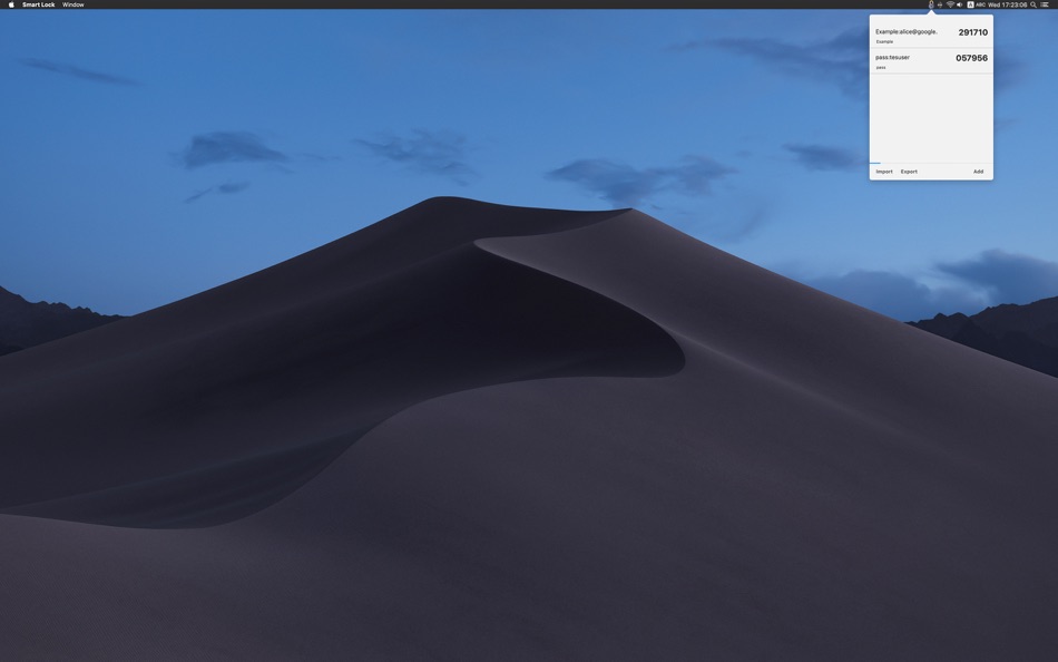 #1. OTP Authenticator (macOS) By: Elena Kryvytska