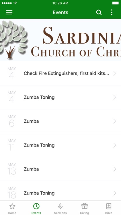 Sardinia Church Of Christ