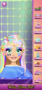 Rainbow Princess Hair Salon screenshot #7 for iPhone