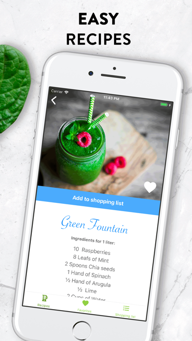 Green Smoothie Life Screenshot