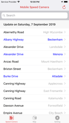Speed Camera for WA screenshot 3