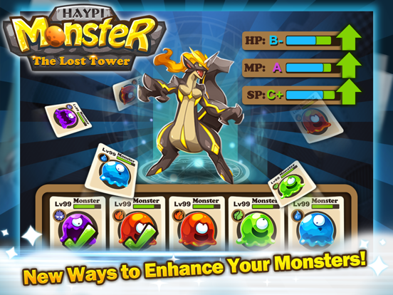 Haypi Monster:The Lost Tower iPad app afbeelding 5