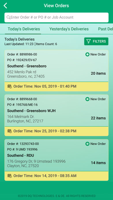 Billows Delivery Tracking screenshot 4