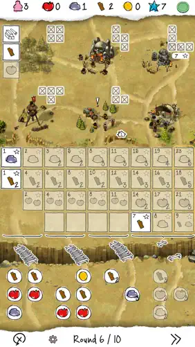 Imperial Settlers Roll & Write screenshot 4