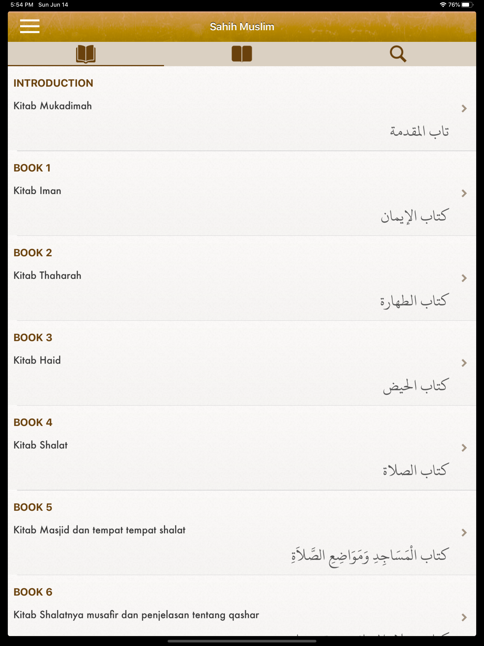 Sahih Muslim Indonesian Pro screenshot 7