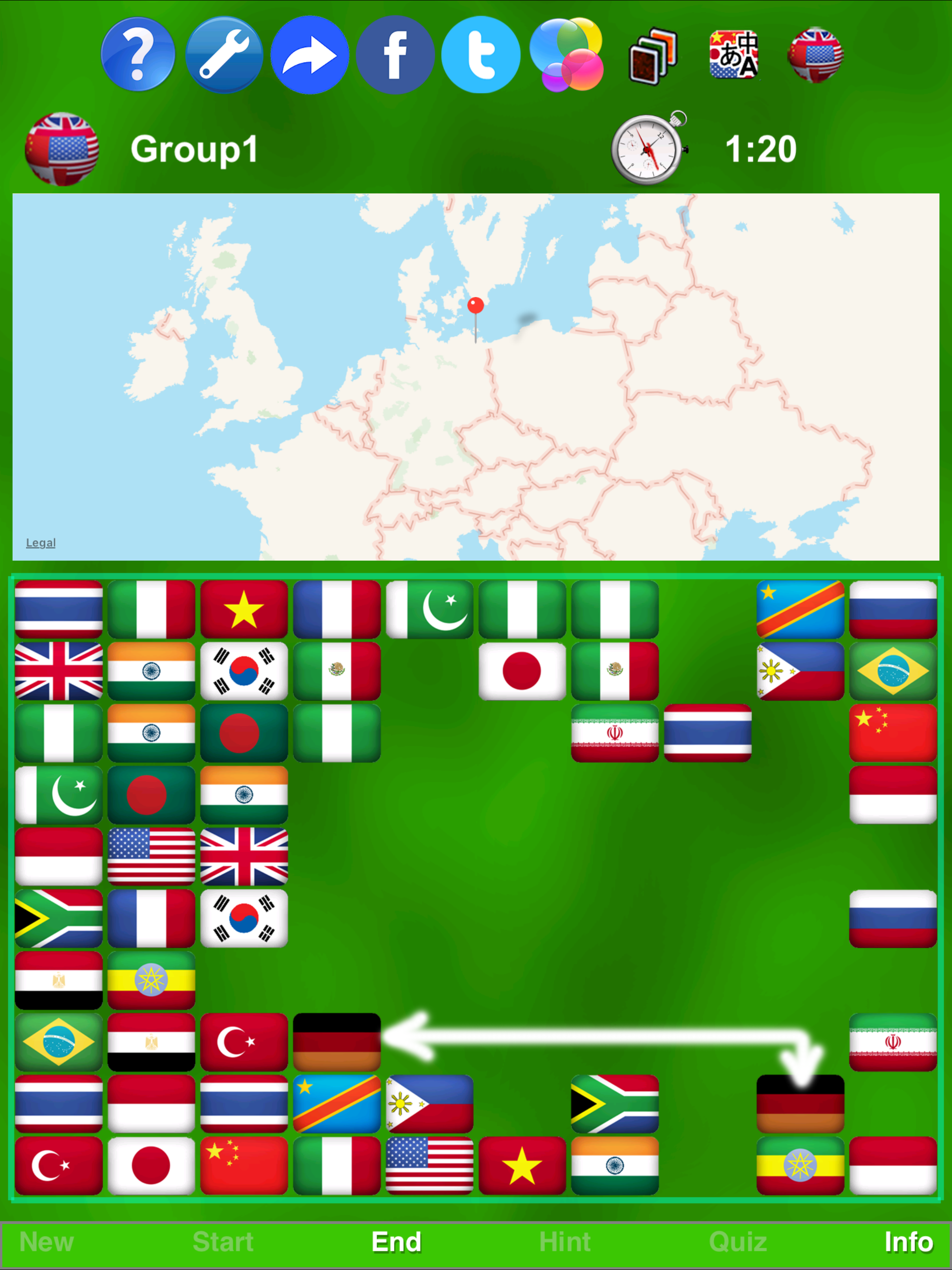 Flag Solitaire by SZY