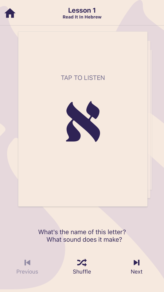 #2. RIIH - Read It In Hebrew (iOS) 由: The Rohr Jewish Learning Institute