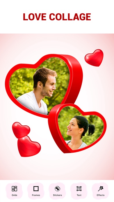 Screenshot #1 pour Love Collage - Photo Montage
