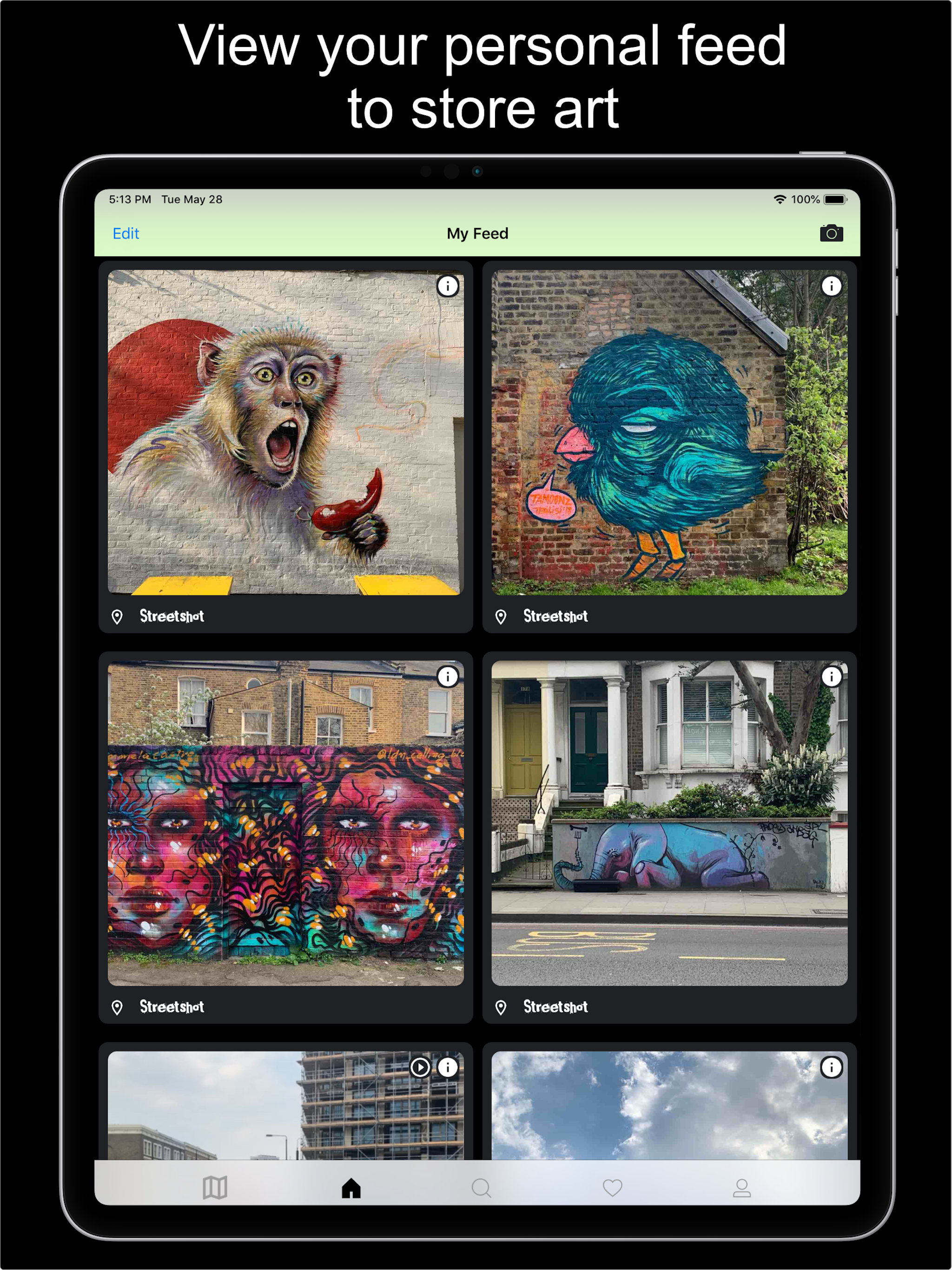 Streetshot - A Street Art Map