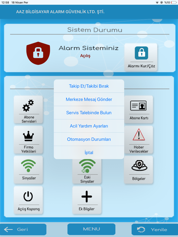 Screenshot #6 pour AAZ Alarm