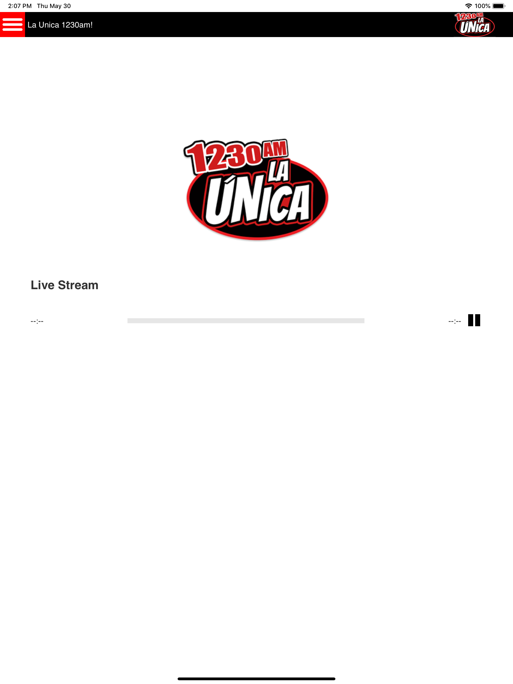 La Unica 1230 AM Del Rio