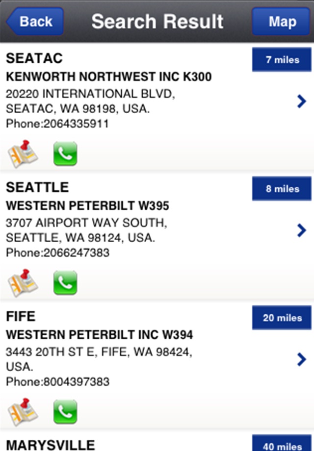 TRP Retailer Locator screenshot 2