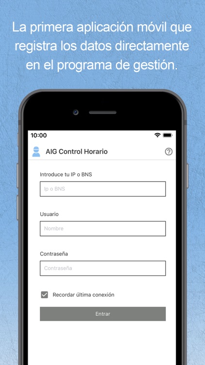 AIG Control Horario