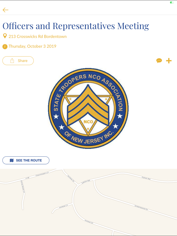 Screenshot #6 pour NJ State Troopers NCO Assn.