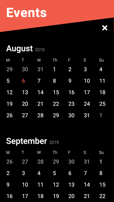 myPhunktion - Event Planner iPhone screenshot 4 - Music app