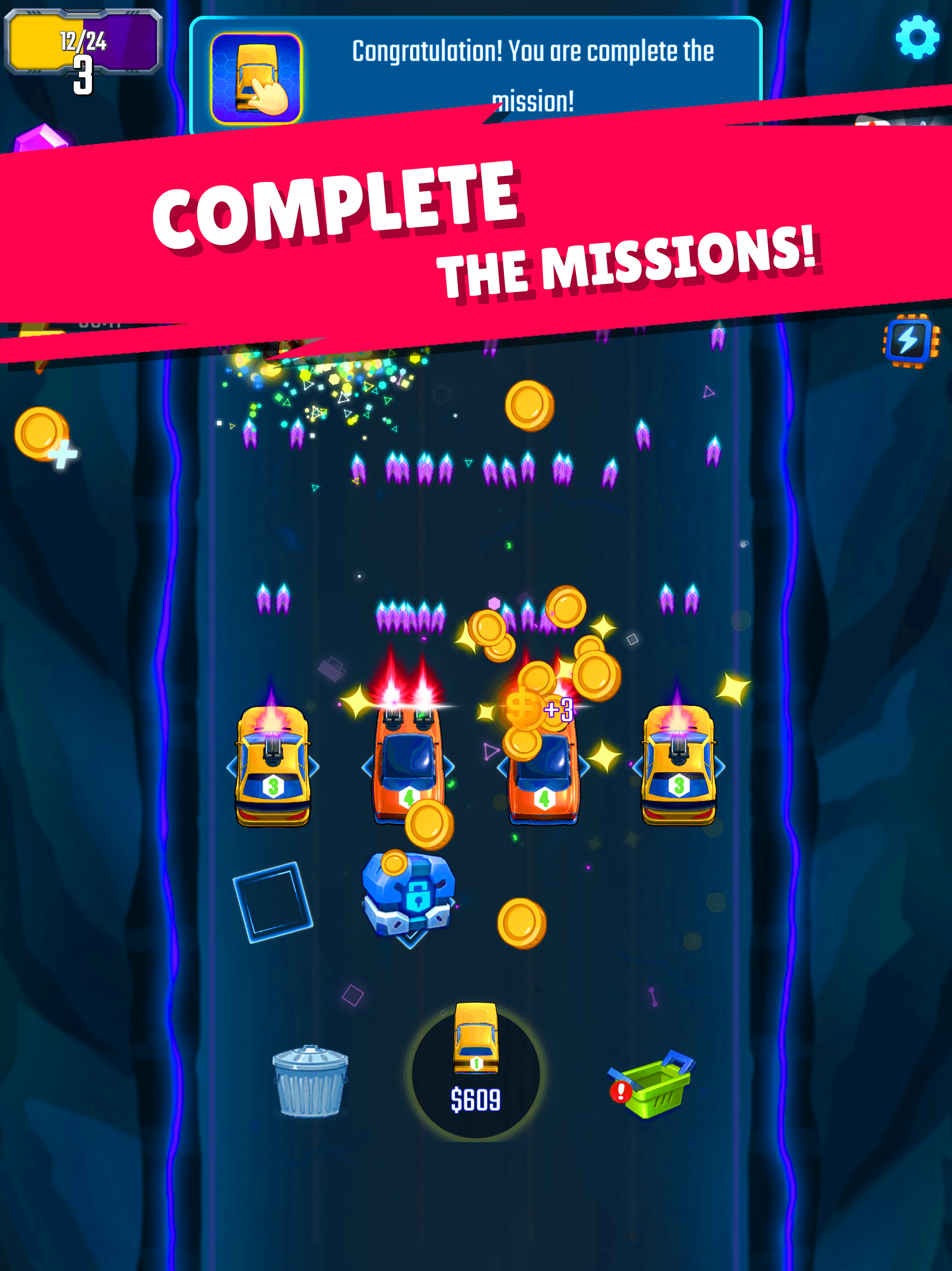Idle Merge-Car War Tycoon Hero