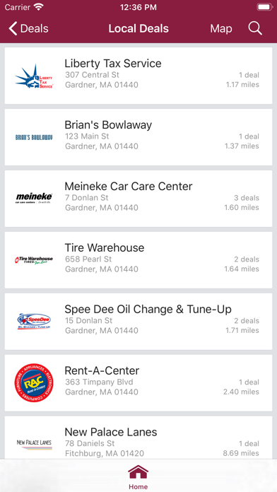 GFA FCU BOLT Member Benefits Screenshot