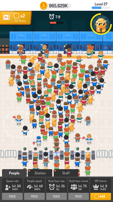 Rush Hour - Idle Game screenshot 2