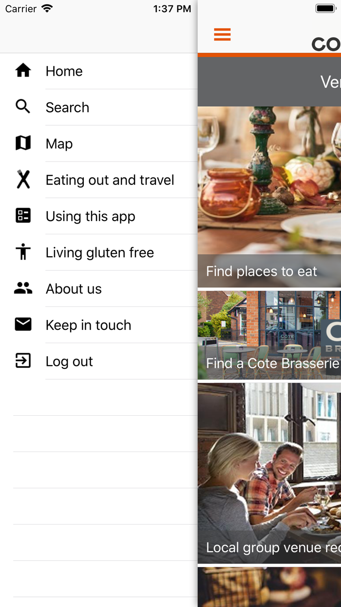 Gluten-free on the move