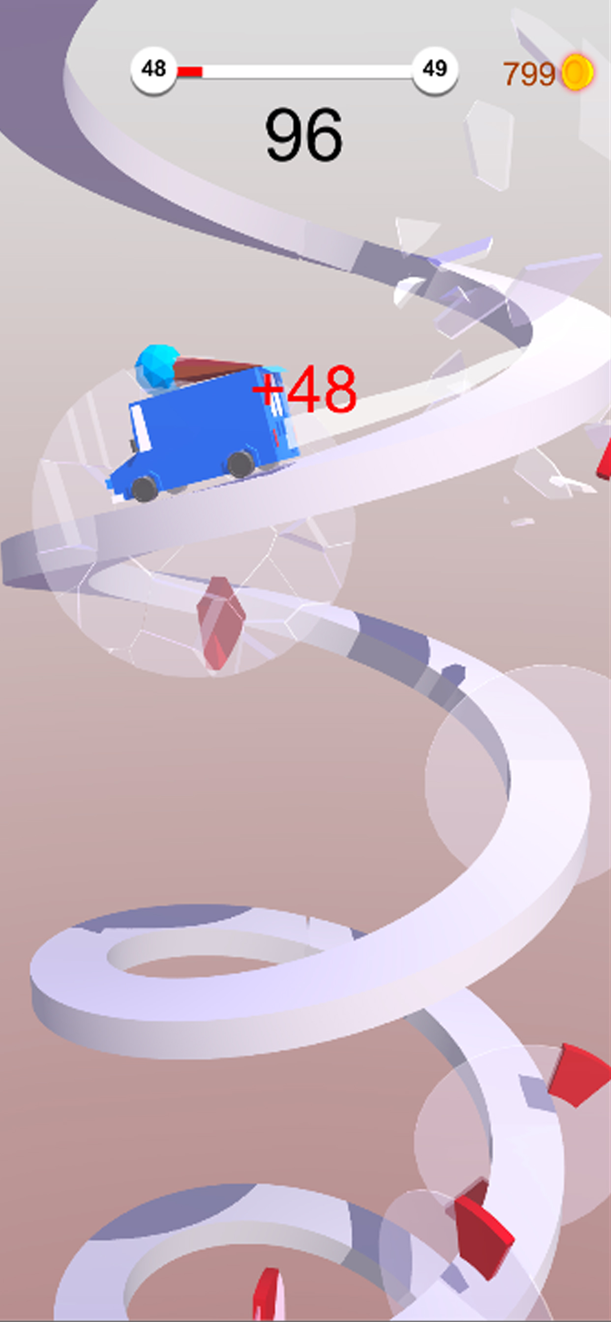 Twisty Break 3D - Car Run Down screenshot 5