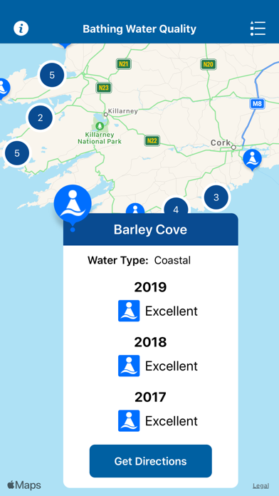 Screenshot #2 pour Bathing Water Quality