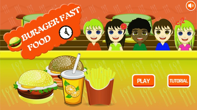 Burger fast food