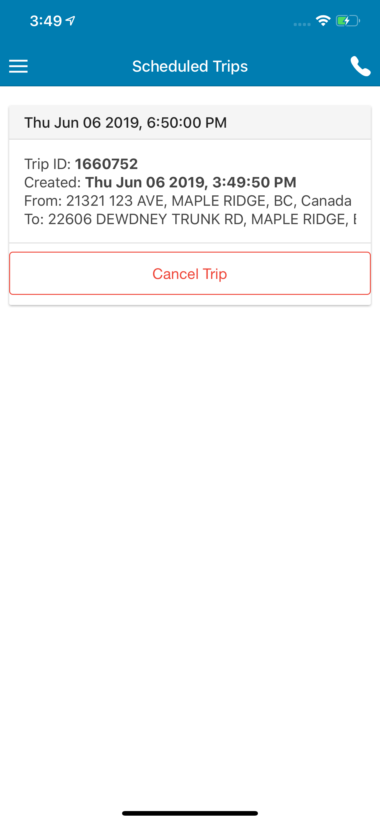 Alouette Taxi screenshot 5