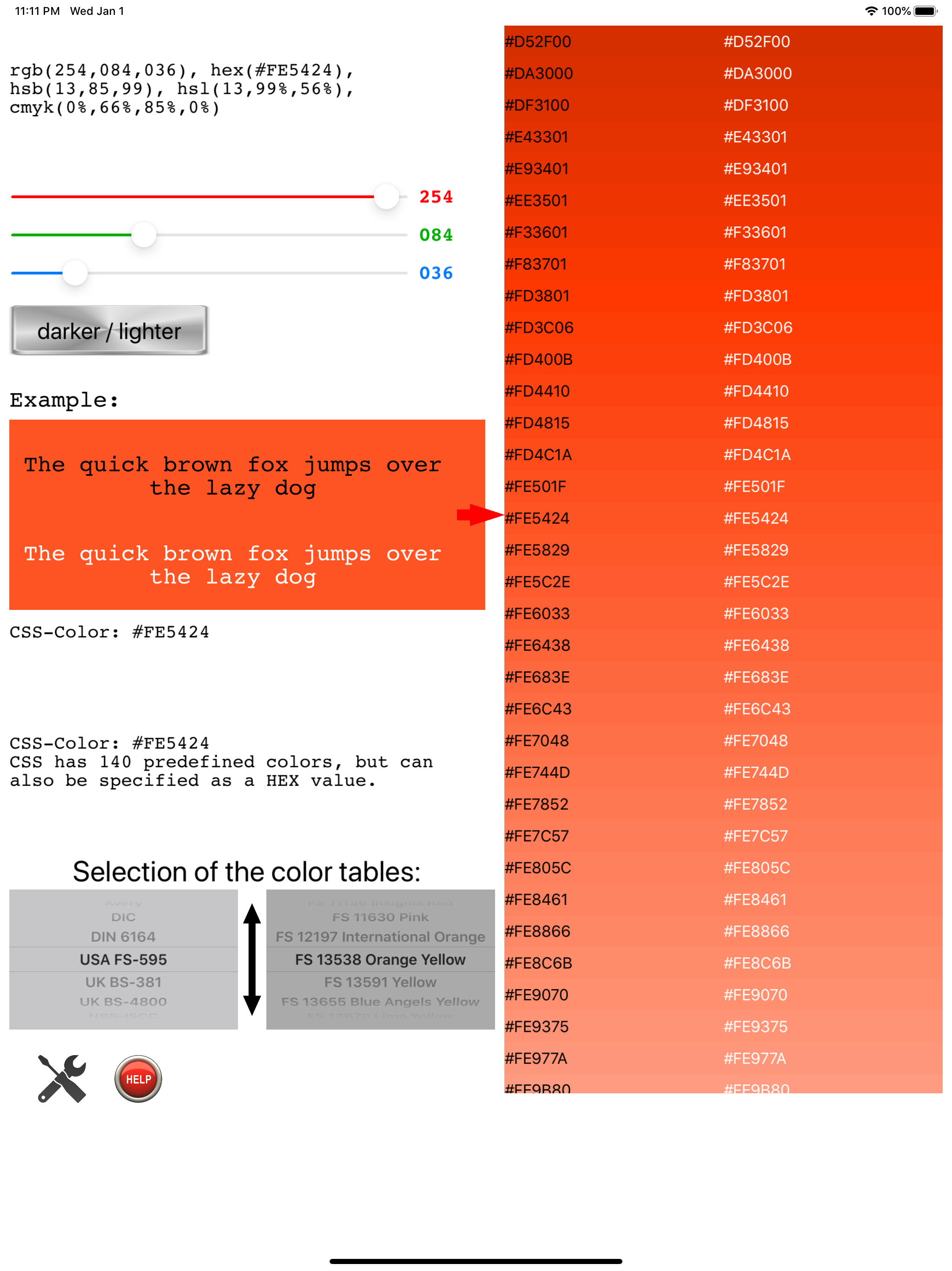 Colors screenshot 10
