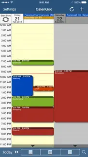 calengoo calendar iphone screenshot 1