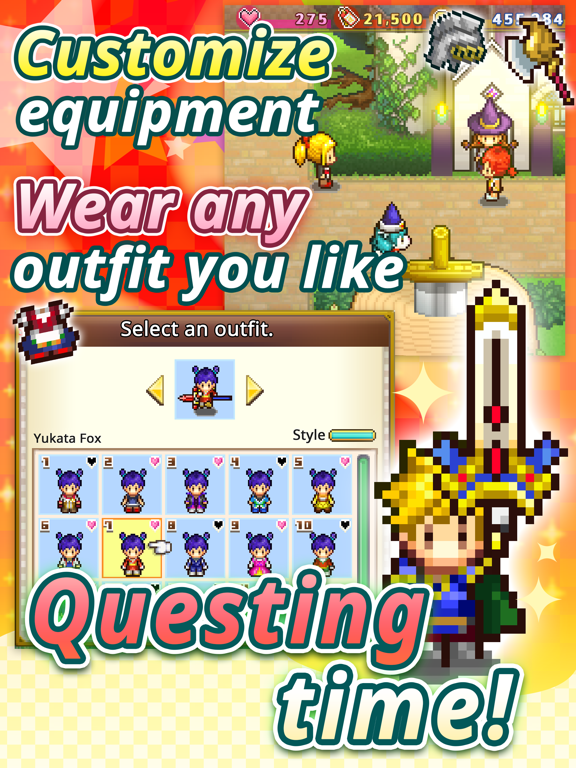 Screenshot #6 pour Quest Town Saga