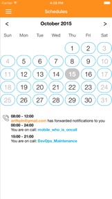 Opsgenie for BlackBerry screenshot