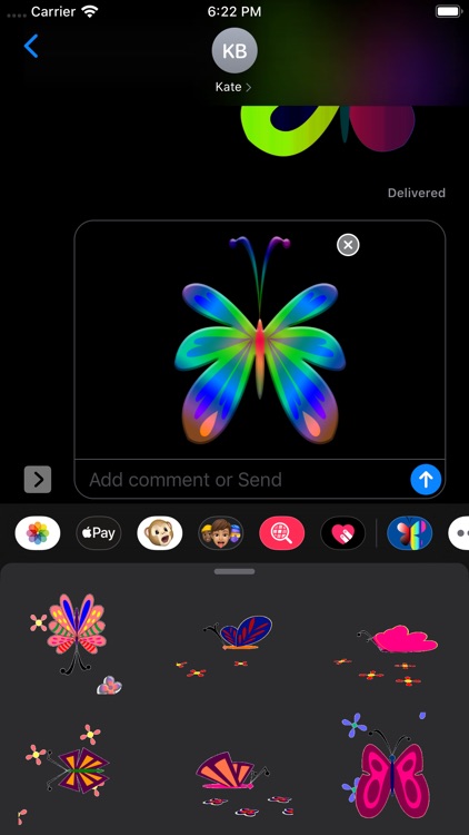 Butterflies Stickers screenshot-9