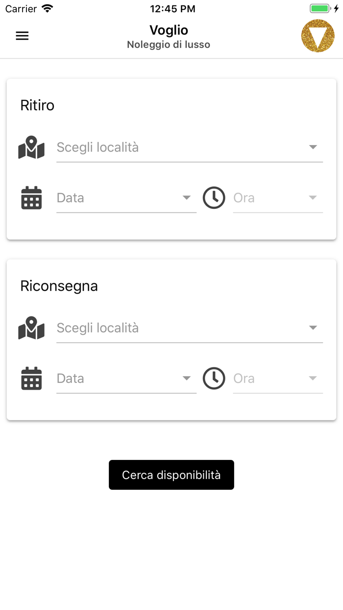 Voglio Luxury - Noleggio Auto