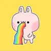 Wacky Bunny Animated Stickers delete, cancel