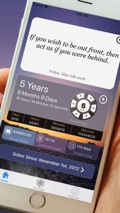 Sober Today - Day Counter screenshot 2