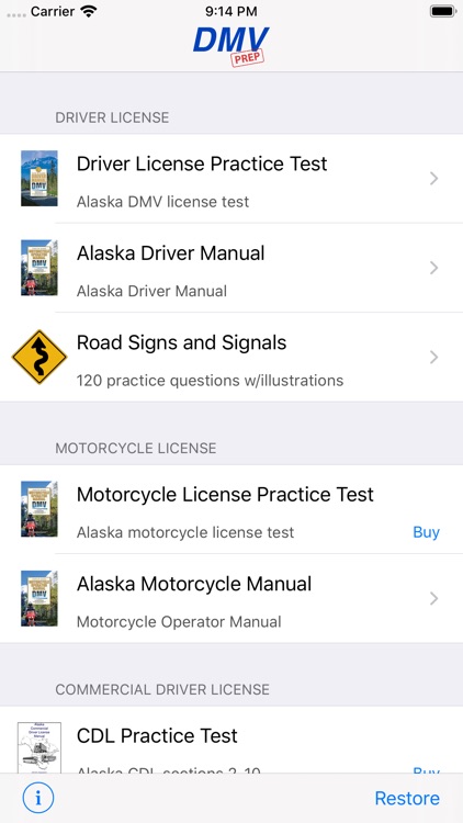 Alaska DMV Test Prep screenshot-0