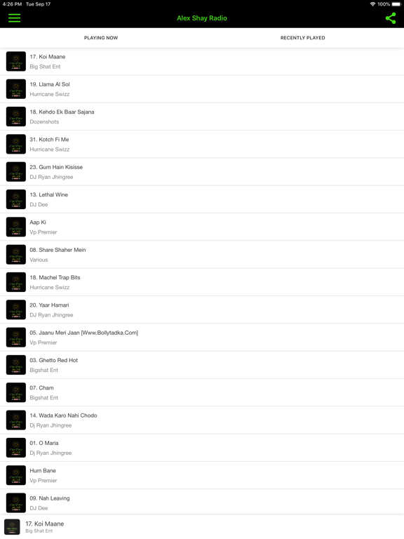 Screenshot #5 pour Alex Shay Radio