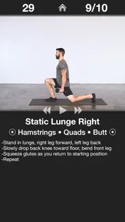 daily leg workout - trainer iphone screenshot 2