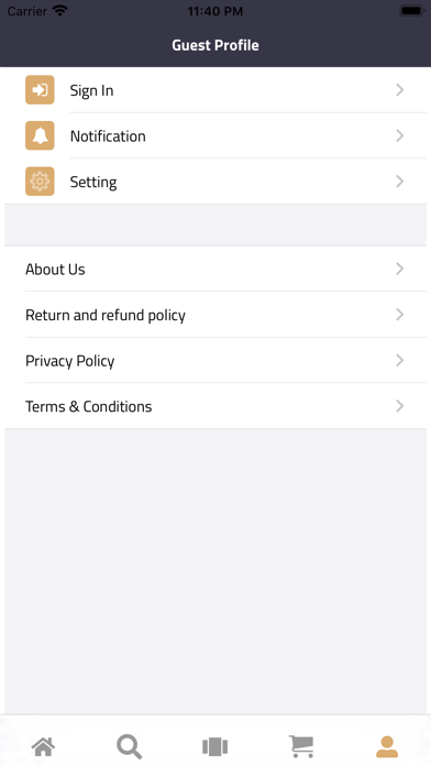 App screenshot