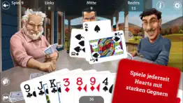 hearts lite - kartenspiel iphone bildschirmfoto 1