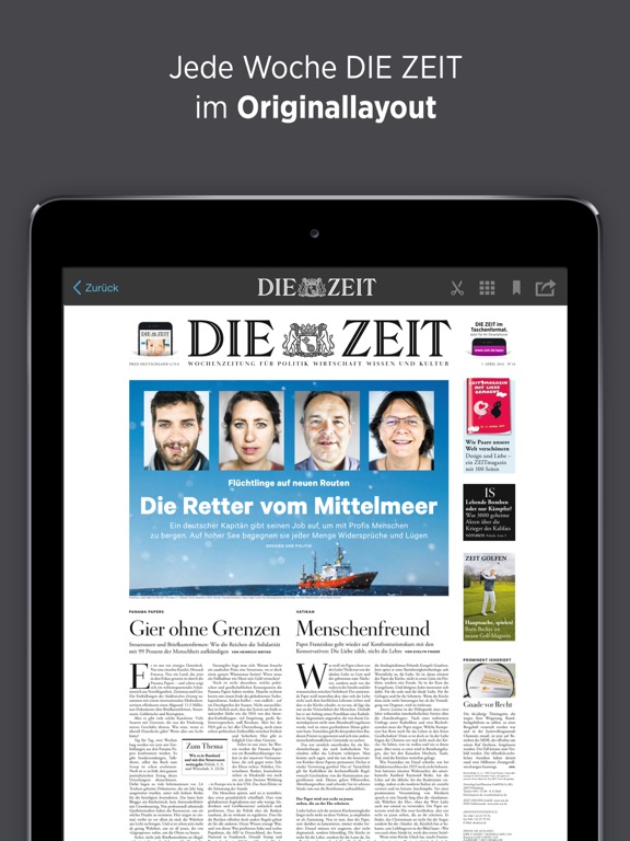 DIE ZEIT E-Paperのおすすめ画像1