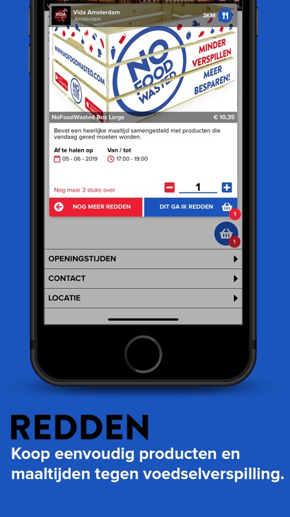 NoFoodWasted: order good food